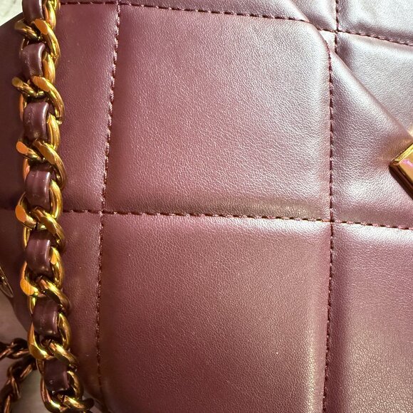 ALDO Quilted Double Chained Cross Body Bag - Picture 4 of 6